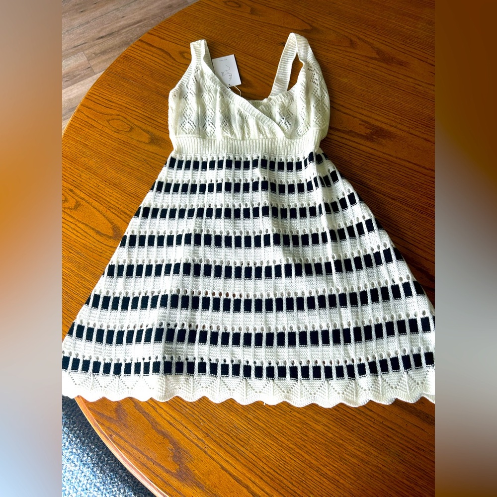 Woman's crochet cover-up